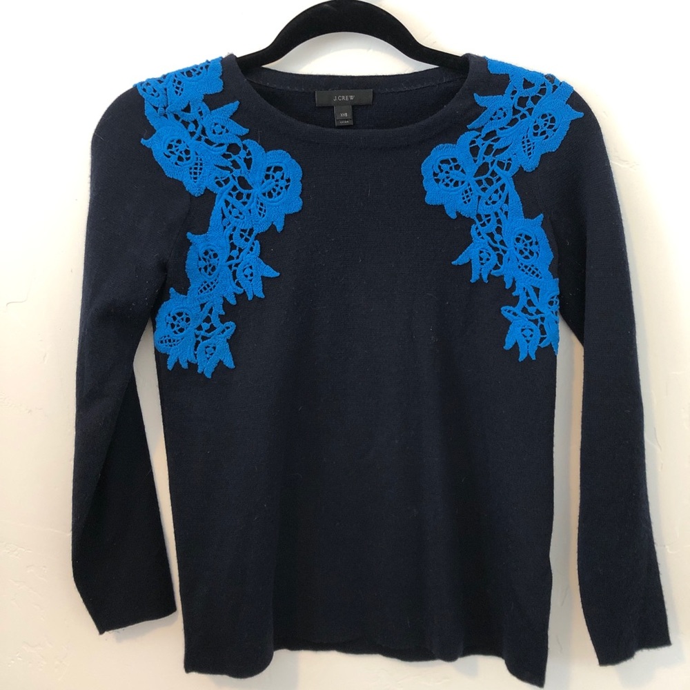 J.crew blue sweater